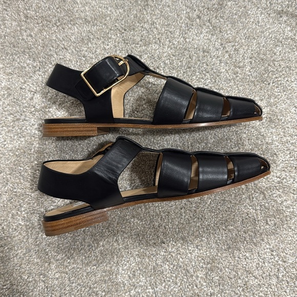 Gabriela Hearst Lynn Leather Sandals Size 36 - Picture 7 of 8
